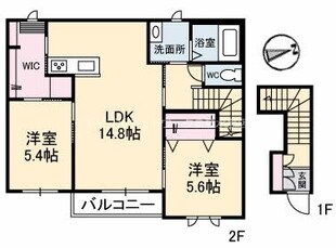 シャーメゾン・リラ（ＢＥＬＳ認証）の物件間取画像